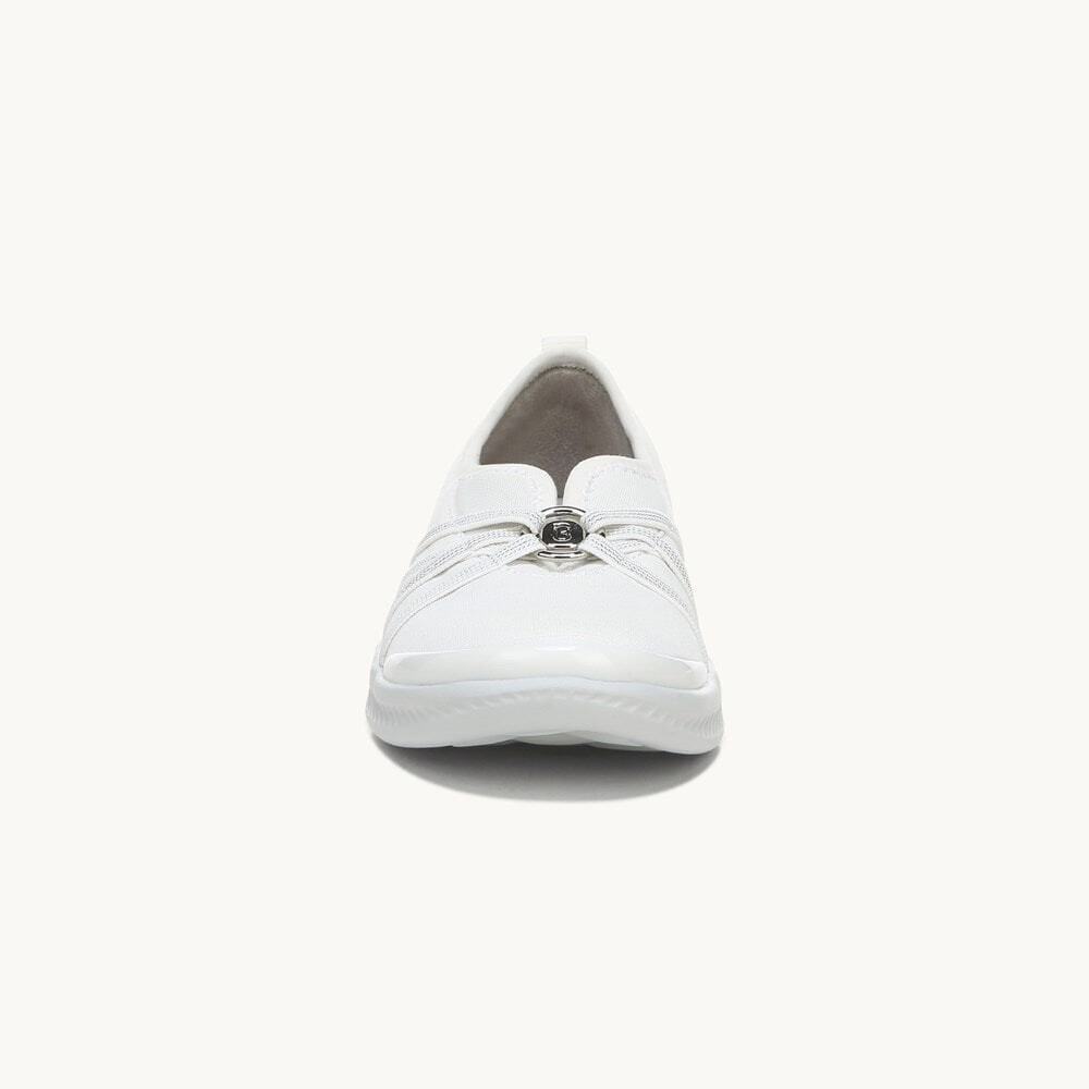 LifeStride Niche Slip On Sneaker White Fabric Comfort Shoes NWTI - Size 9 - Picture 5 of 14